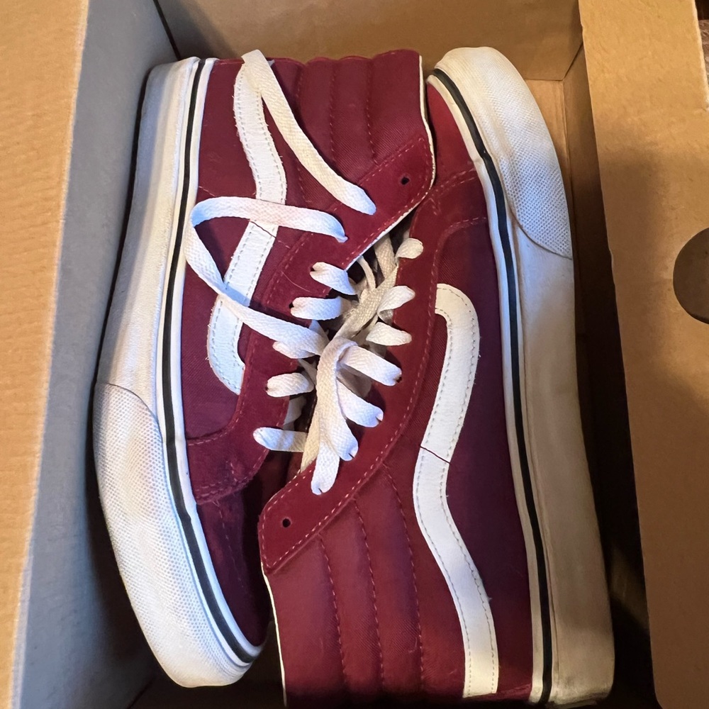 Vans Sk8-Hi Slim in Windsor Wine